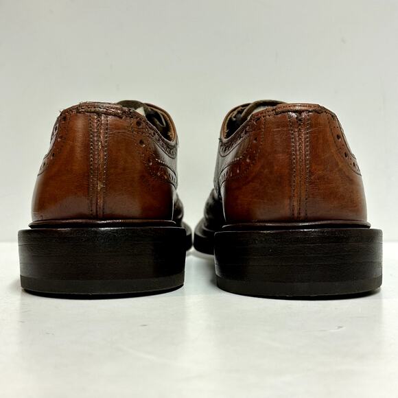 FULL RESOLE Tricker's Bourton Country Shoe - Caramel Kudu England UK 8 / US 9.5 - Picture 7 of 13
